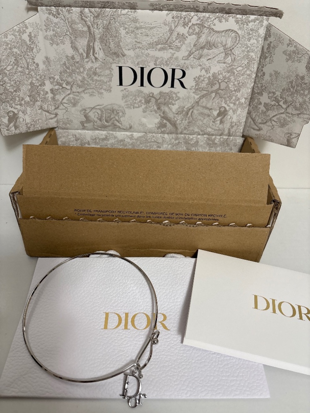 Dior Logo Charm choker